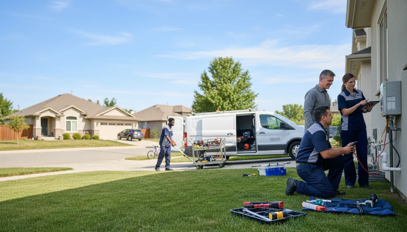 Professional Outdoor Tankless Water Heater Installation in Diamondville, WY